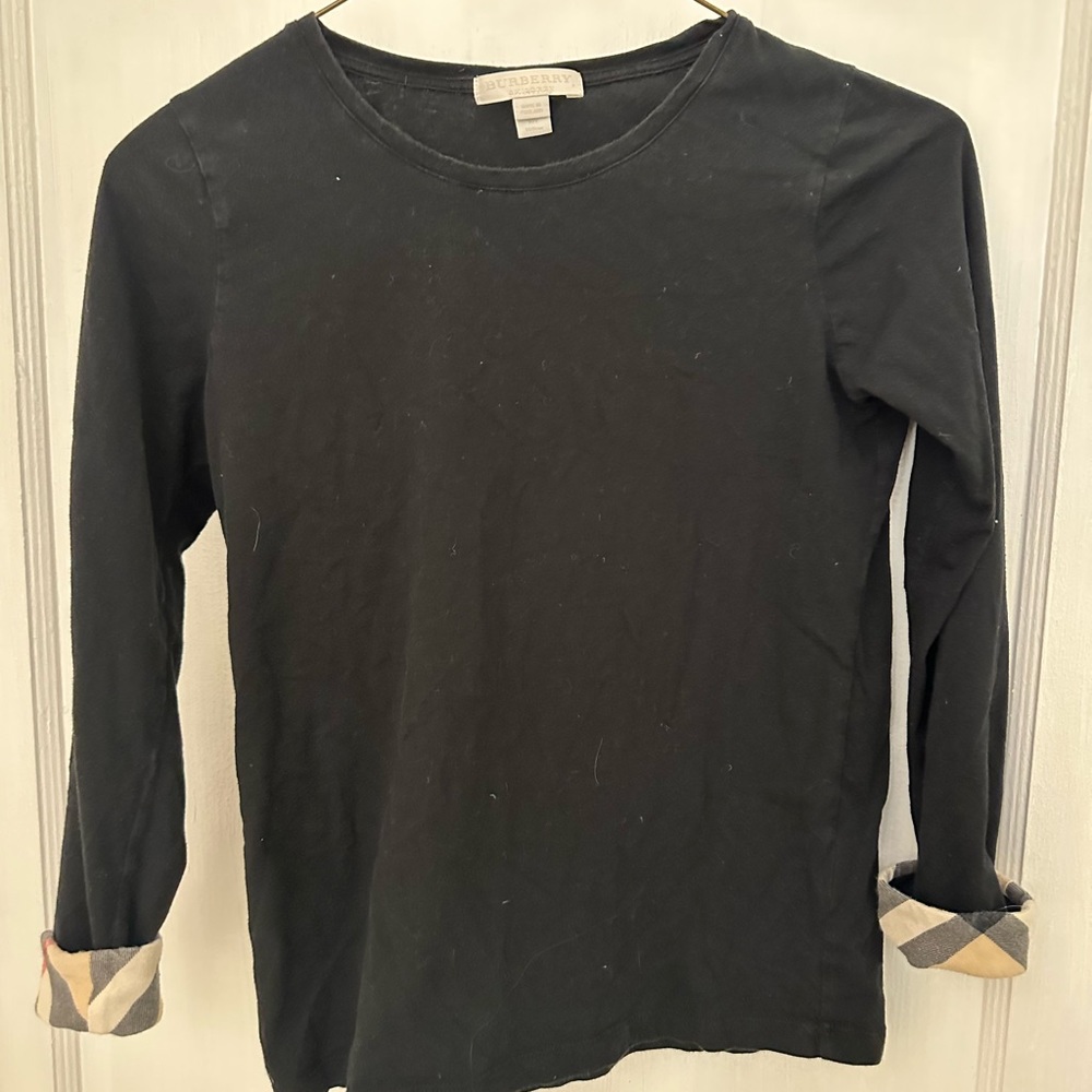 Girls 10Y Burberry top